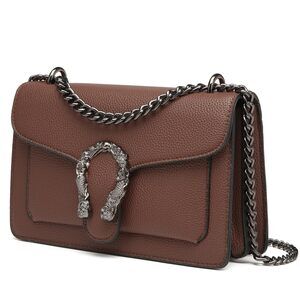 5929 Leather Crossbody Bags - Small Brown Crossbody Purse Designer Handbags